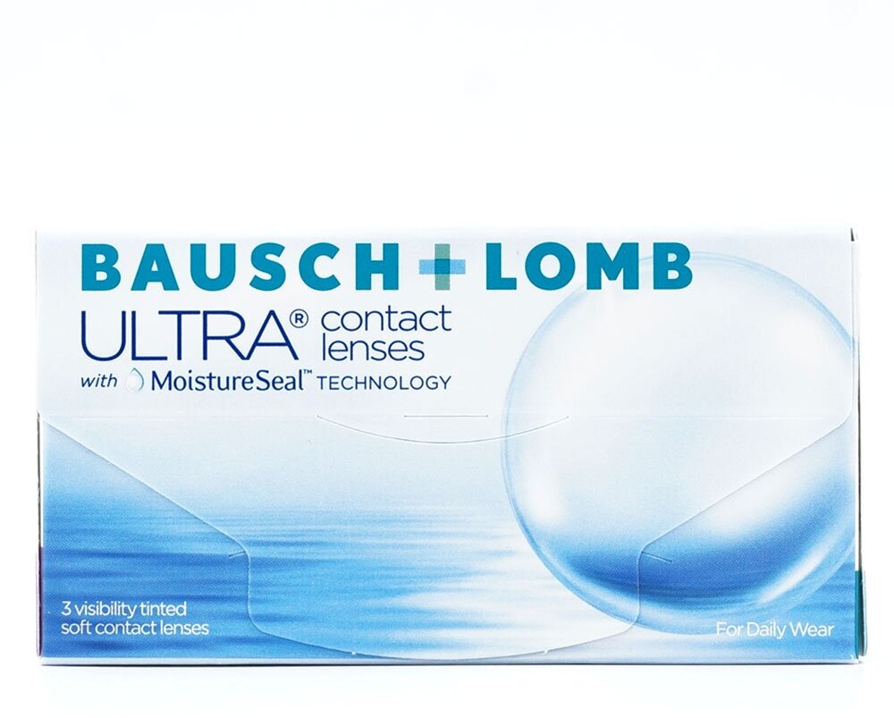 Контактные линзы Bausch & Lomb Ultra, 3 шт., R 8,5, D -4,25