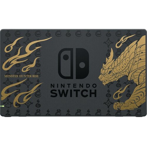 Док станция для Nintendo Switch Monster Hunter Rise Черная база к телевизору HAC-007