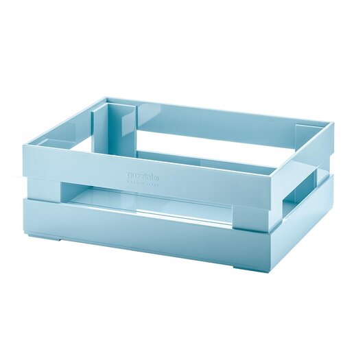 фото Ящик для хранения tidy & store s 22,4х5,4х8,7 см голубой guzzini