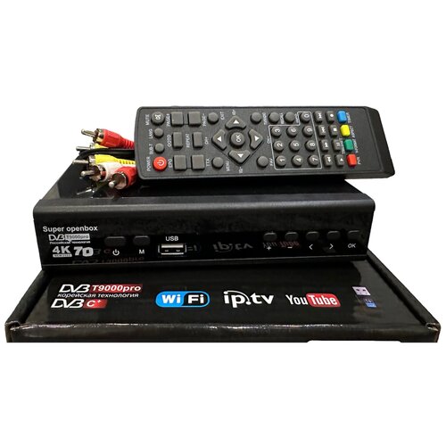 Цифровая ТВ приставка-ресивер DVB-T2 ТВ Super Openbox T9000 PRO