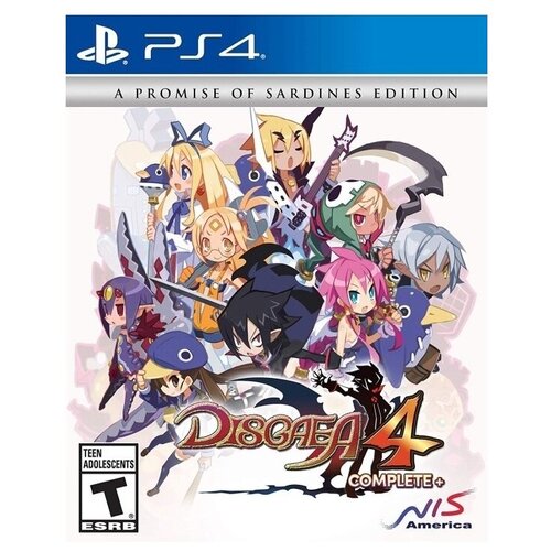 Игра Disgaea 4 Complete+ A Promise of Sardines Edition Complete Edition для PlayStation 4 игра для playstation 5 disgaea 6 complete deluxe edition