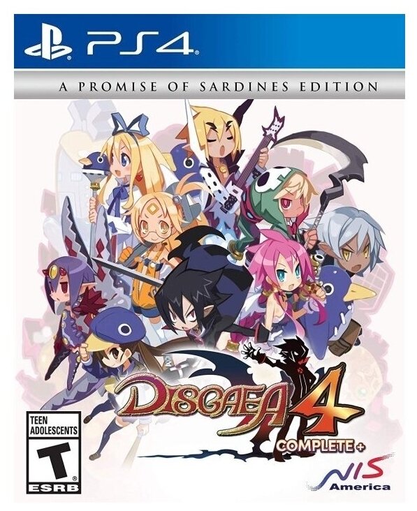 Disgaea 4 Complete + A Promise of Sardines Edition (PS4) английский язык