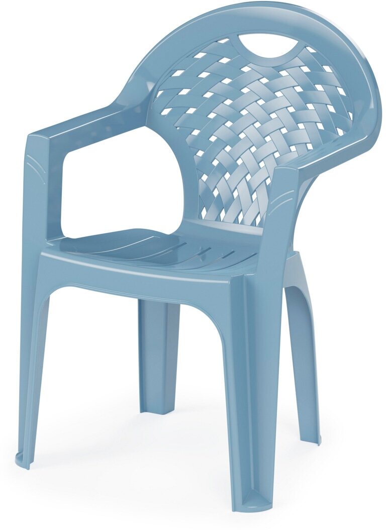 Кресло Альтернатива, 58,5 x 54 x 80 см, синее