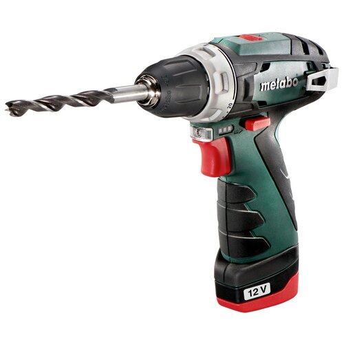 Дрель-шуруповерт аккумуляторная безударная Metabo PowerMaxx BS Basic 600984000 12В 2х2Ач Li-Ion 2 АКБ и ЗУ 1139000₽