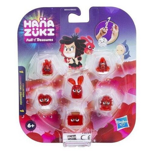 Фигурка Hasbro HANAZUKI 6 фигурок-сокровищ в упаковке игровые наборы hanazuki набор сокровищ луналюкс