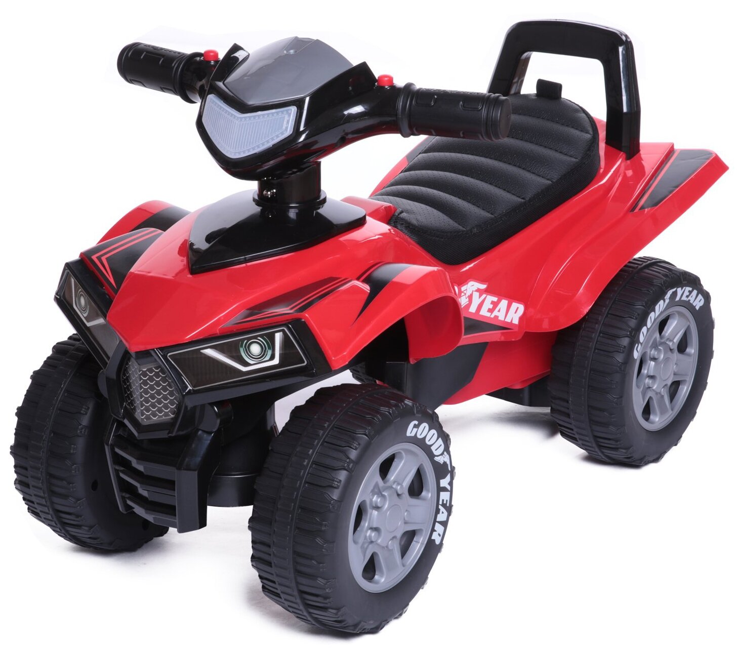 Каталка-толокар Babycare Super ATV с кожаным сиденьем (551G), красный