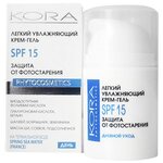 Kora Phytocosmetics Легкий увлажняющий крем-гель SPF-15 для лица - изображение