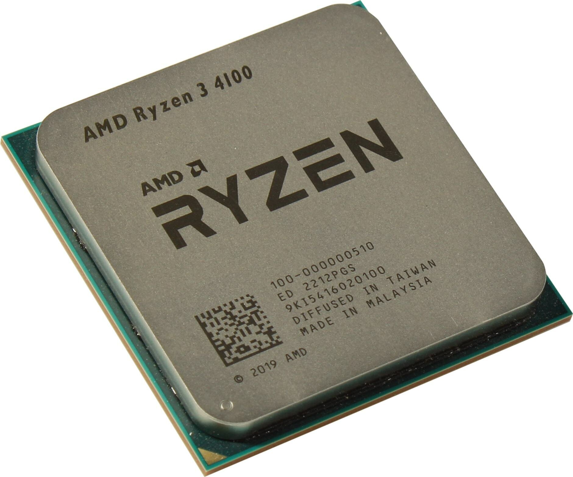 Процессор AMD Ryzen 3 4100 (3800MHz/AM4/L3 4096Kb) 100-000000510 OEM