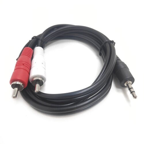 Аудио кабель джек/jack/aux 3.5mm/2 x RCA (тюльпаны) 3м кабель аудио 2xrca 2xrca nordfolk nrc174 3 3 0m