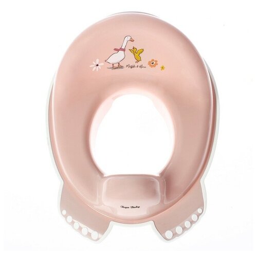 фото Накладка на унитаз tega baby ,лесная сказка , розовый