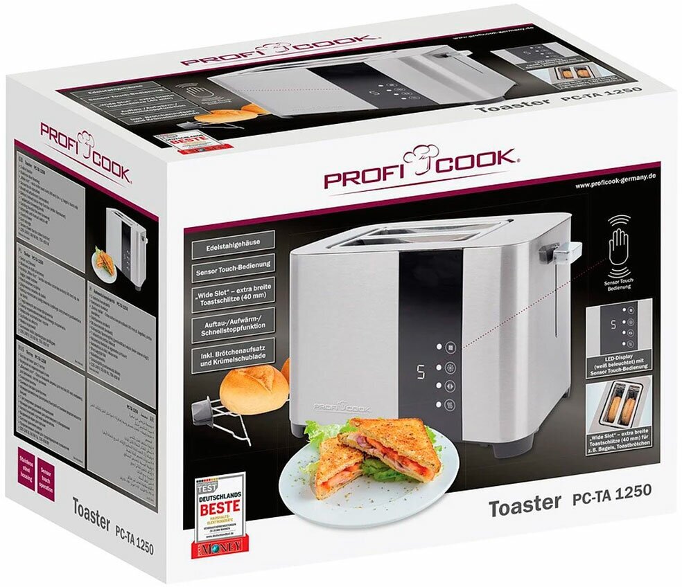 Тостер Profi Cook PC-TA 1250 inox