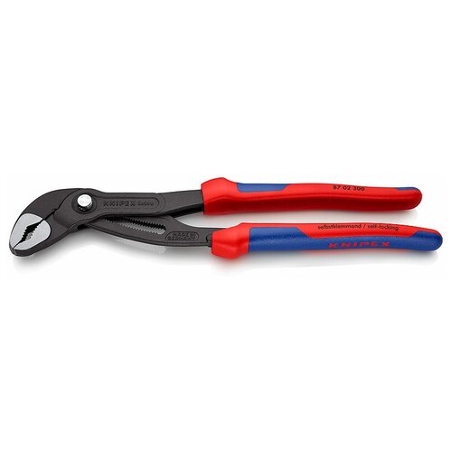 Клещи переставные 300 мм Knipex Cobra KN-8702300 клещи переставные knipex kn 8721300sb cobra® quickset 70 мм 2 3 4 300 мм пластиковые рукоятки