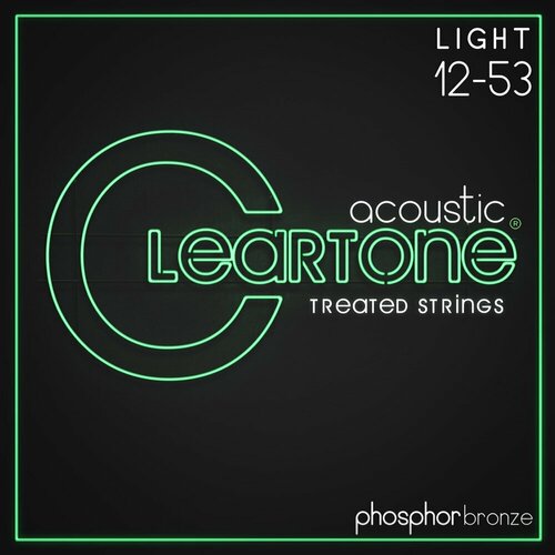 Комплект струн для акустической гитары Cleartone 7412 Phosphor Bronze