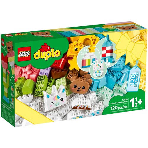 конструктор lego duplo 5608 поезд набор для начинающих Конструктор LEGO DUPLO 10978 Набор для творческого конструирования