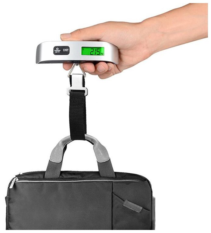 Весы для багажа ручные (электронный безмен) ZDK S - luggage 50 (до 50 кг) - фотография № 9