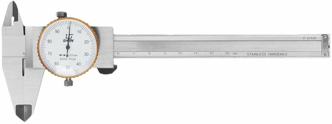 Штангенциркуль ШЦК-1-125 0.01 губ.40мм (грси №62052-15) SHAN