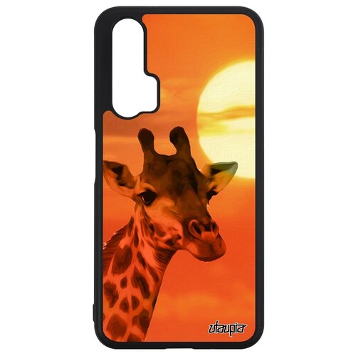 фото Чехол на телефон honor 20, "жираф" африка пятна utaupia