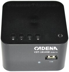 TV-тюнер Cadena CDT-1814SB черный