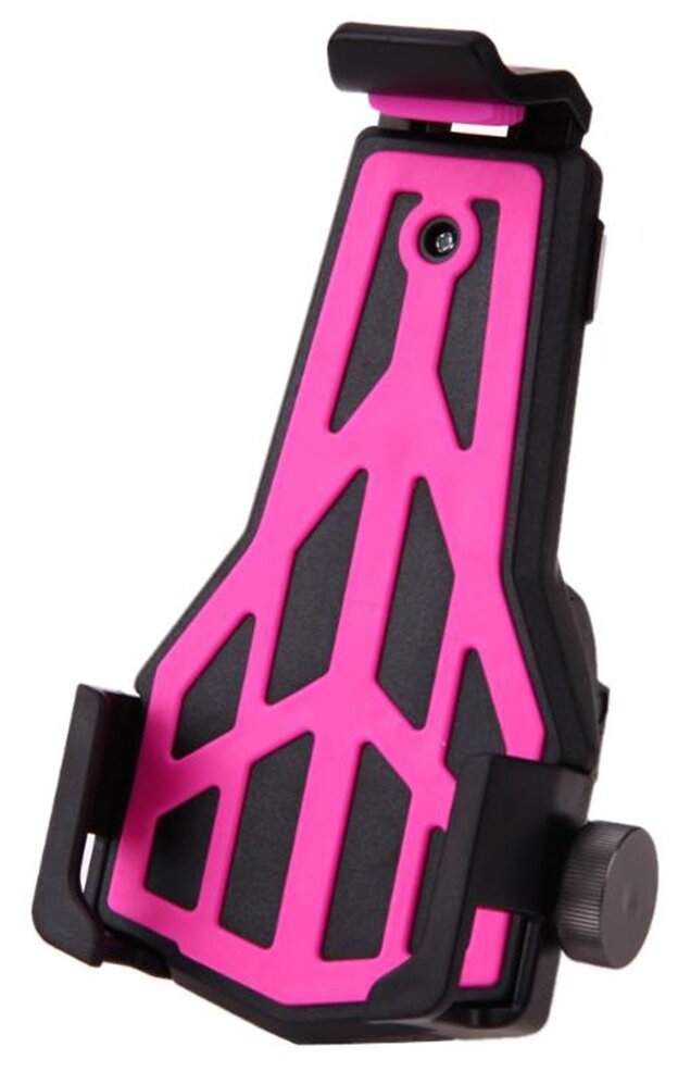 Велосипедный держатель для телефонов, цвет розовый, 7х13х4 см