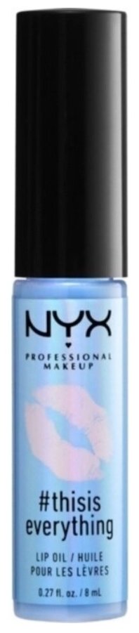 NYX professional makeup Масло для губ #thisiseverything, Sheer Sky Blue