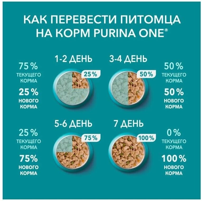 Влажный корм для кошек Purina ONE Housecat при домашнем образе жизни, в соусе с курицей и морковью, 75 г x 26 шт - фотография № 11