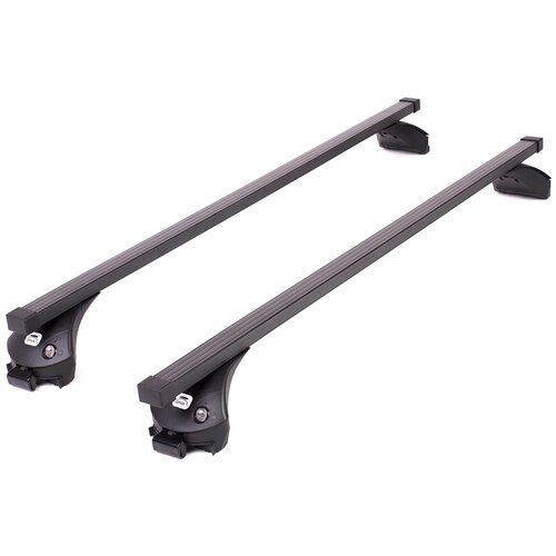 фото Багажник amos boss для hyundai ix35 кроссовер 2010-2015 5 дв., с прямоугольными дугами 130 см в пластике