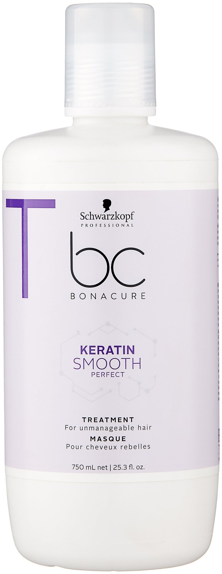 маска SCHWARZKOPF PROFESSIONAL BC Keratin Smooth Perfect Маска 750 мл