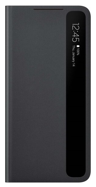 Чехол-книжка Samsung EF-ZG996CBEGRU Smart Clear View Cover для Galaxy S21+ Черный