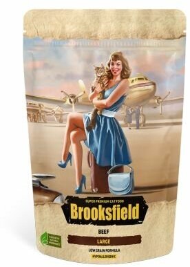 Сухой корм BROOKSFIELD для взрослых кошек крупных пород, говядина с рисом, 400г. - фотография № 10