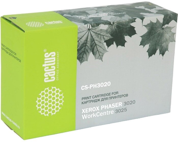 фото Картридж cactus CS-PH3020 для Xerox Phaser 3020/3020BI