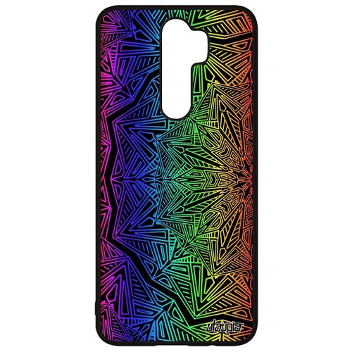 фото Чехол для мобильного redmi note 8 pro, "мандала" антистресс радуга utaupia