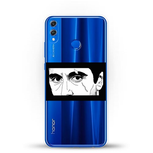 фото Силиконовый чехол тм на honor 8x andy & paul