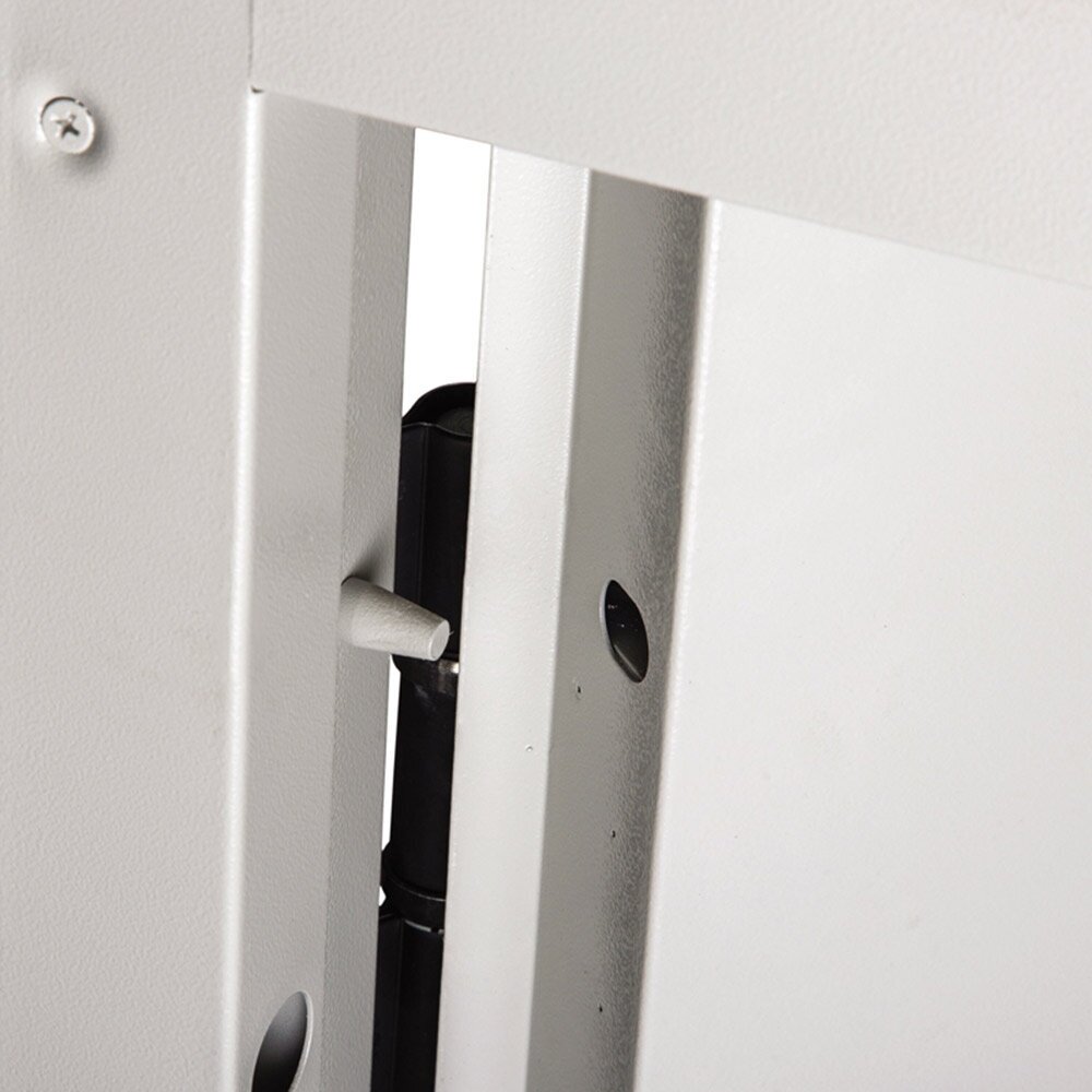 Дверь техническая Промет ДТ-1 глухая левая серый RAL 7035 950х2050 мм - фотография № 5