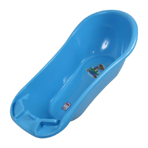 Ванночка Dunya Plastik Big Favourite, голубой, 55 л, 50.5х26х100 см детские ванночки dunya plastik детская ванночка фаворит 100 см
