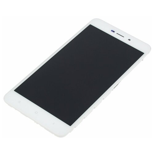 дисплей для xiaomi redmi 4a в сборе с тачскрином в рамке белый aaa Дисплей для Xiaomi Redmi 4A (в сборе с тачскрином) в рамке, белый, 100%