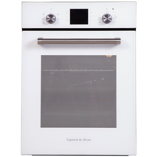 Духовой шкаф электрический Zigmund Shtain EN 242622 W белая45л дисплгрильконвекцияТурция 8208000₽