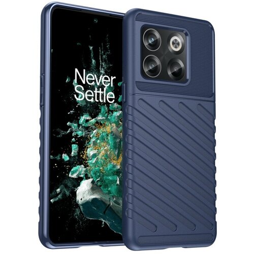 Накладка силиконовая Thunder Series для OnePlus Ace Pro / OnePlus 10T синяя