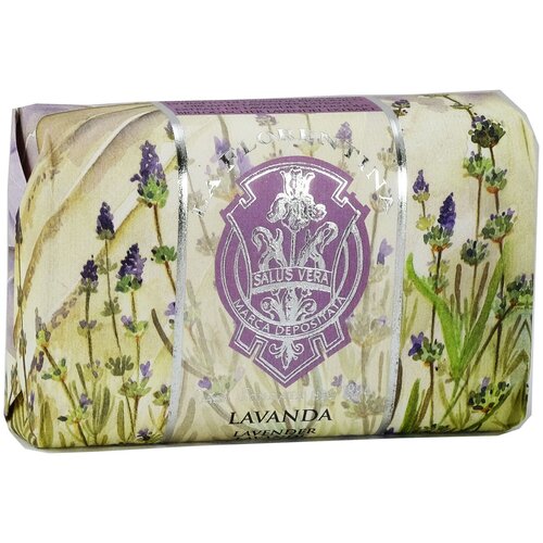 La Florentina Мыло кусковое Lavender, 200 г la florentina мыло кусковое silver cypress 200 г