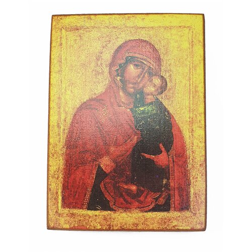 Икона Богородица Толгская, размер иконы - 10x13 икона богородица скорбящая размер иконы 10x13