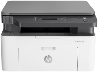 МФУ лазерное HP Laser MFP 135a, ч/б, A4, белый/черный