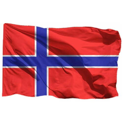 Флаг Норвегии на сетке, 70х105 см - для уличного флагштока флаг 14 аргунского погранотряда на сетке 70х105 см для уличного флагштока