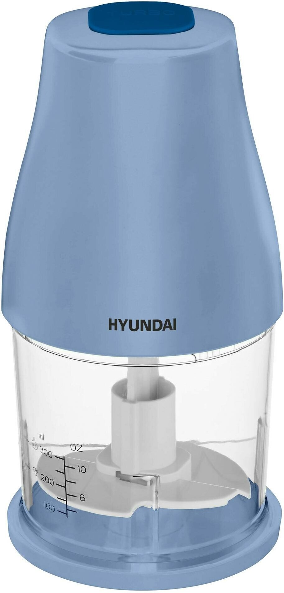 Измельчитель электрический Hyundai HYC-P3118 черный/фиолетовый - фото №1