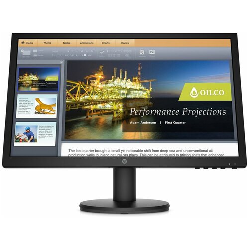 фото Монитор hp 9ty24aa 20.7", черный