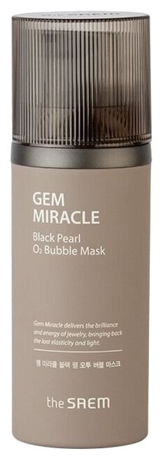 The Saem кислородная маска Gem Miracle Black Pearl O2, 10 г