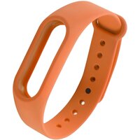 Ремешок для Xiaomi Mi Band 2/Ремешок для фитнес-браслета силиконовый, оранжевый