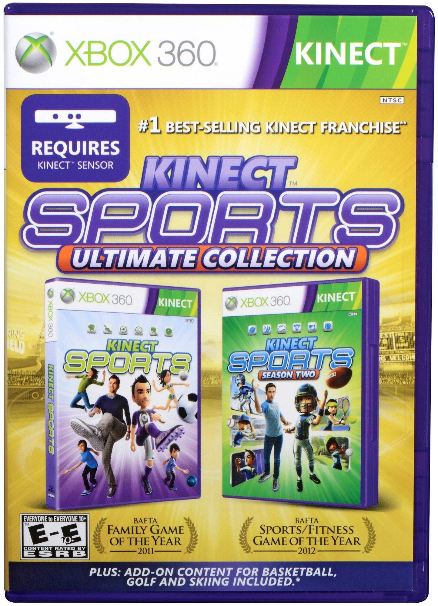 игра для Xbox 360 Kinect Sports Ultimate Collection (полностью на русском языке)