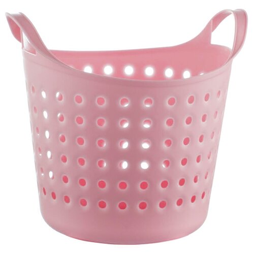 фото Корзина для хранения berossi, цвет нежно-розовый, размер 246 х 206 х 222 мм, 4,1 л