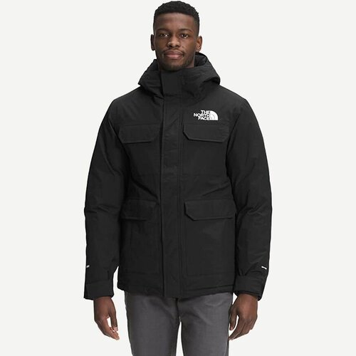 Пуховик The North Face, размер L (50-52), черный