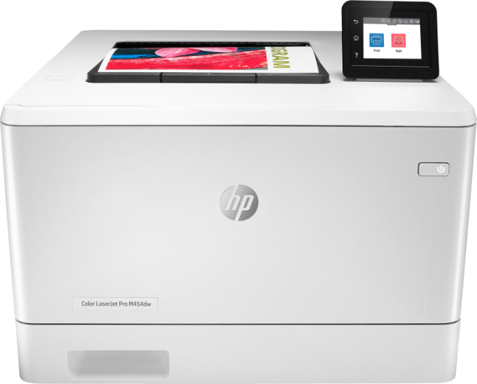 Принтер HP Color LaserJet Pro M454dw лазерный