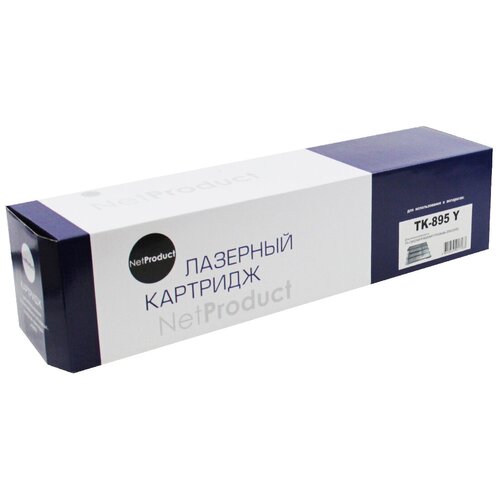 тонер картридж netproduct n tk 5240bk Картридж NetProduct N-TK-895Y, 6000 стр, желтый